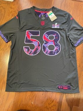 Super Bowl LVIII (58) Las Vegas Nike Jersey